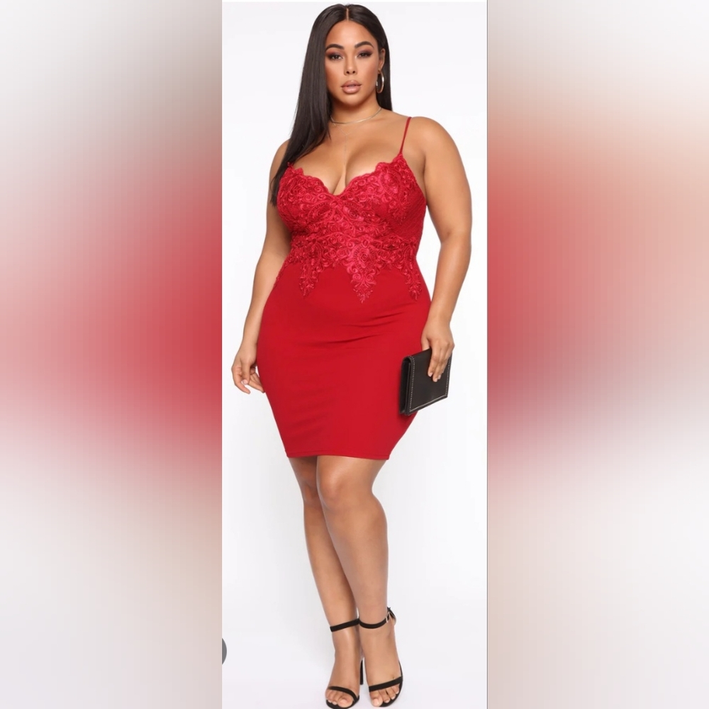 Fashion nova curve  3x burgundy
